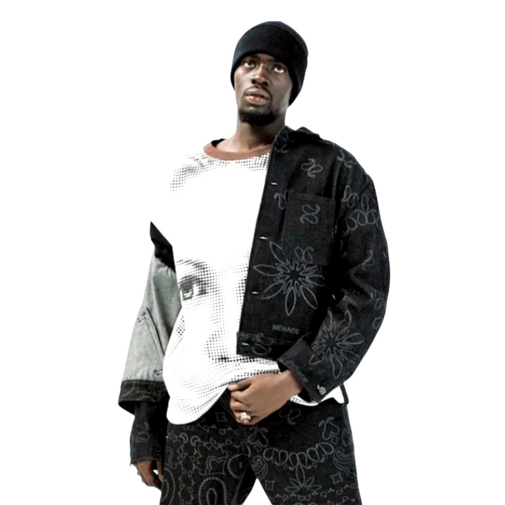 Menace Eva Face Men's Art to Wear T-Shirt, size M